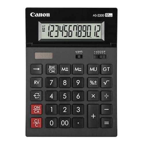 Canon As-2200 12-digit Calculator (4584b001) (canas2200)