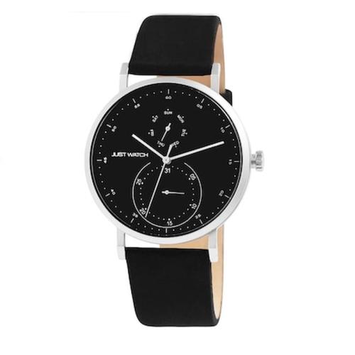Just Watch Mens Watch With Multifunctional Movement And Genuine Leather Strap Jw20110-002