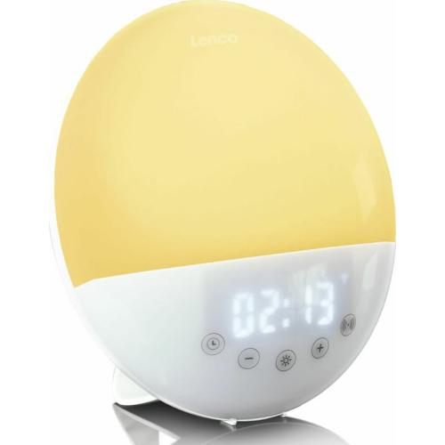 Ψηφιακό Ρολόι με Ξυπνητήρι Lenco CRW-110WH