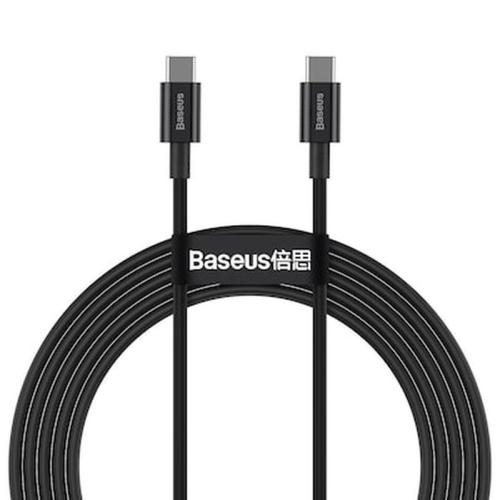 Baseus Superior Series Cable Usb-c To Usb-c 100w 2m Black - Catys-c01