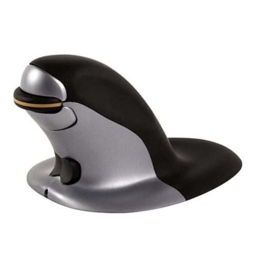 Fellowes Penguin Ambidextrous Vertical Mouse - Large Wireless