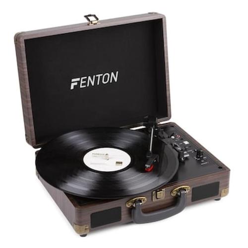 Fenton Rp115b Dark Wood Πικαπ Με Bluetooth + Aux