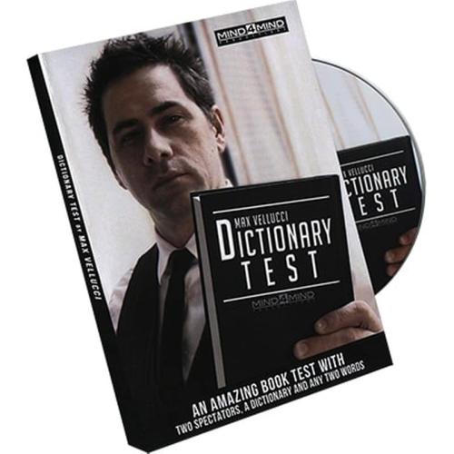 Dictionary Test (dvd) By Max Vellucci