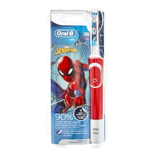 Ηλεκτρική Οδοντόβουρτσα ORAL-B Vitality Kids Spiderman Κόκκινο