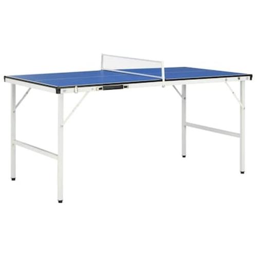 Vidaxl Τραπέζι Ping Pong Με Φιλέ Μπλε 152 X 76 X 66 Εκ.