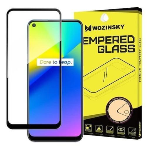 Wozinsky Tempered Glass Full Glue Case Friendly For Realme 7i Black