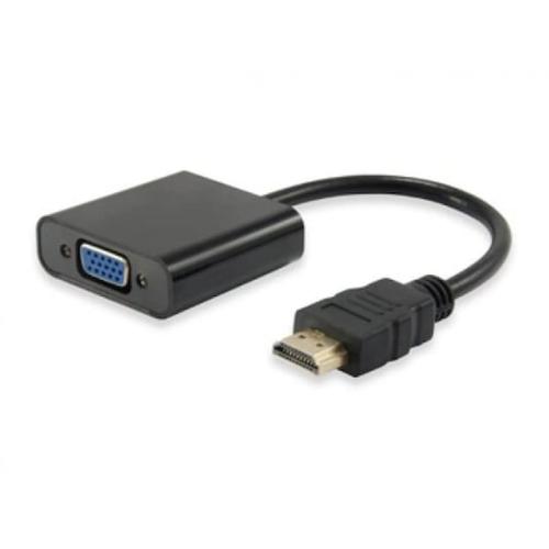 Hdmi To Hd15 Vga Adapter Cable W. Audio Equip