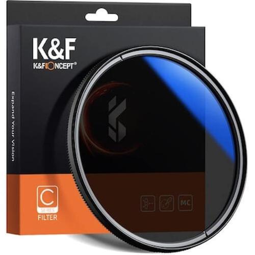 K And F Concept 58mm Blue Multi-coated Circular Polarizer Slim Filter