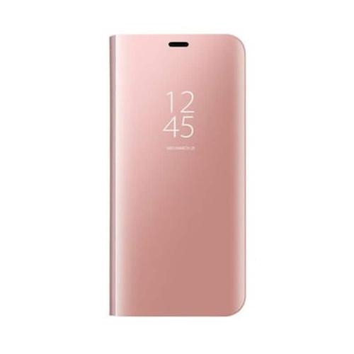 Clear View Cover Xiaomi - Oem - Ροζ Χρυσό - Mi Note 10 / Mi Note 10 Pro