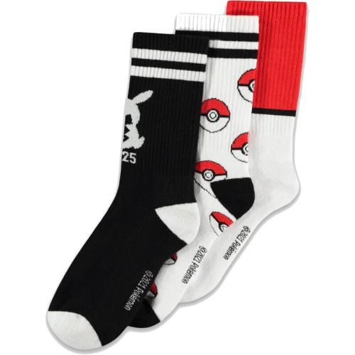 Κάλτσες Difuzed Pokémon - Sport Socks - Νο 43-46 (3 τεμάχια)