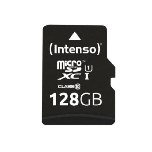 Κάρτα μνήμης microSDUHS-I 128GB Class 10 SD Adapter - Intenso 3423491