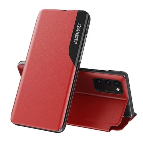 Θήκη Xiaomi Redmi Note 9T - Ancus Smart Flip View Book Case - Red