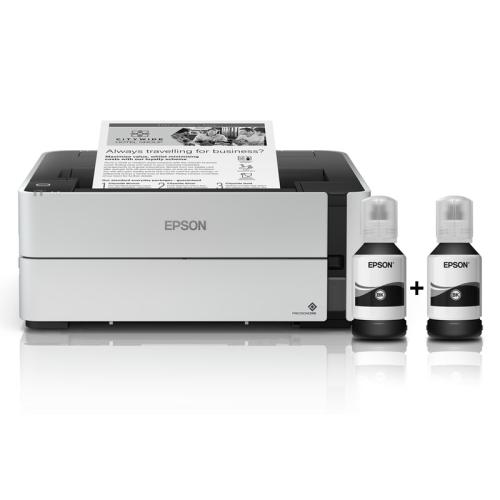 Epson EcoTank M1170 Ασπρόμαυρος Επαγγελματικός Εκτυπωτής A4 με WiFi, Ethernet, Duplex Print (C11CH44402)