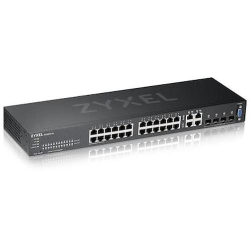 Network Switch Zyxel 19 28x Ge Gs2220-28 24 Port + 4x Sfp/rj45