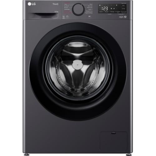 Πλυντήριο Ρούχων LG F2WV308S6AB 8.5 kg 1.200 Στροφές - Μαύρο