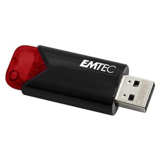 Usb Flash 256gb Emtec B110 Usb 3.2 Click Easy Red