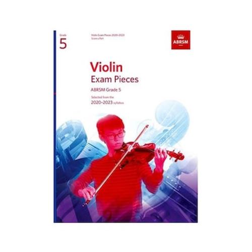 Abrsm - Violin Exam Pieces 2020-23 Score - Part, Grade 5