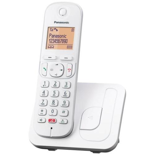 Ασύρματο Τηλέφωνο Panasonic KX-TGC250GRW White