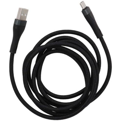 Καλώδιο Tune TechFlex USB-C Braided (18W) 1.5m Μαύρο