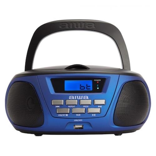 Aiwa Bbtu-300bl Μπλε Φορητό Bluetooth Ηχοσύστημα