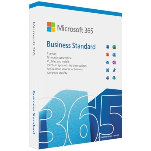 Microsoft Office 365 Business Standard Medialess EN - 1 έτος