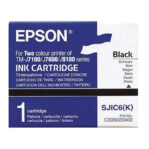 Μελάνι Μαύρο Epson SJIC6 (C33S020403)