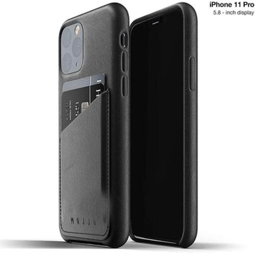 Θήκη Apple iPhone 11 Pro - Mujjo Full Leather Wallet Case - Black