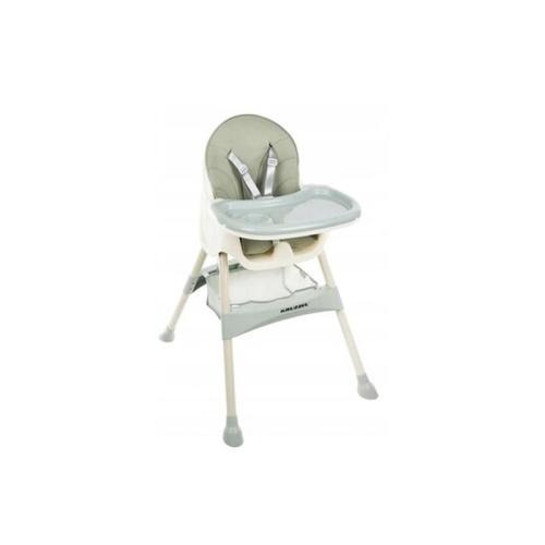 Παιδικό Κάθισμα Φαγητού 3 Σε 1 Με Ρυθμιζόμενο Ύψος Σε Απόχρωση Μέντας, 60-92x60x75 Cm, Dining Chair