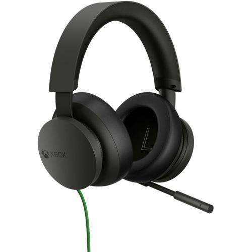 Microsoft Xbox Stereo Headset Gaming Ενσύρματα Ακουστικά 3.5mm Μαύρα