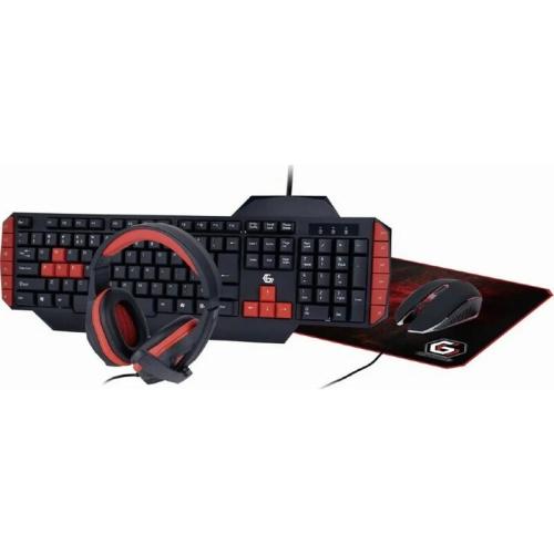 Gembird Ultimate 4-in-1 Gaming Kit Us Layout