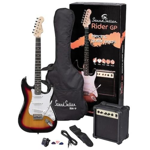 Πακέτο Ηλεκτρικής Κιθάρας Soundsation Rider Gp Sunburst