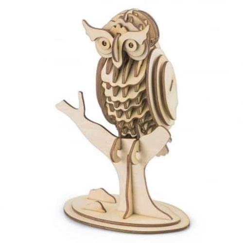 Wooden 3d Puzzle - Owl