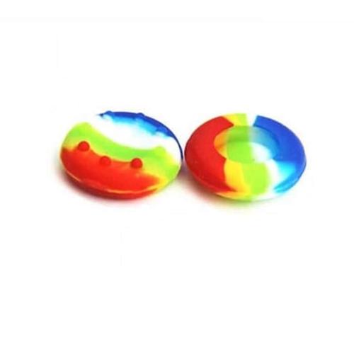 Analog Controller Thumb Stick Silicone Grip Cap Cover 2x Multicolor
