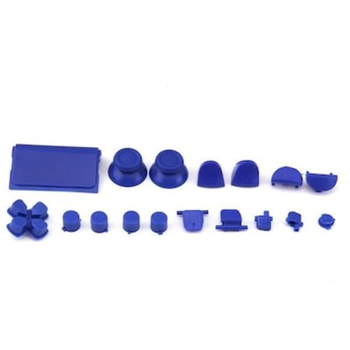 Buttons Plastic Set Mod Kits Blue Πλαστικά Κουμπιά Μπλε