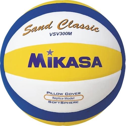 Μπαλα Beach Volley 5 Mikasa Vsv300m Κιτρ-ασπρ-μπλε