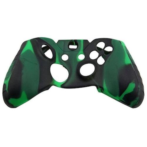 Silicone Case Skin Black / Green Κάλυμμα Σιλικόνης Χειριστηρίου - Xbox One Controller