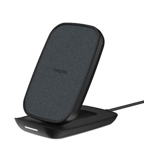 Mophie Wireless Charging Stand Σταθμός Ασύρματης Φόρτισης Quickcharge 10w - Ultrasuede / Black