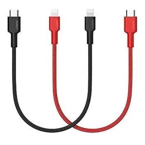 Προηγούμενο Aukey Cb-cl06 Usb-c To Lightning (apple) Cable 0.30m (30cm) Black X1 + Red X1 Aukey C