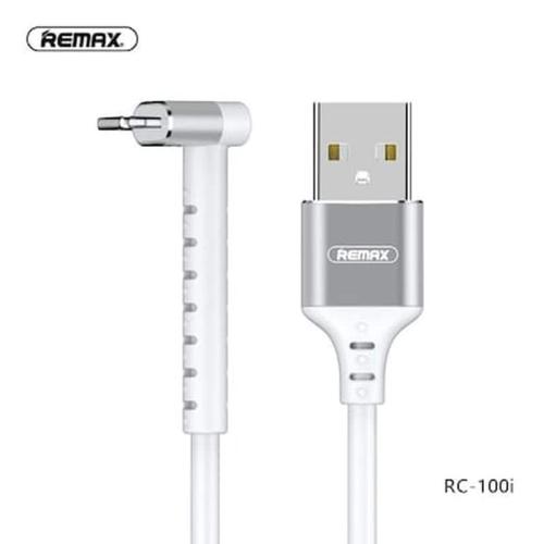 Remax Rc-100i Joy Καλώδιο Φόρτισης Μεταφοράς Δεδομένων Lightning Usb 1.0m Λευκό