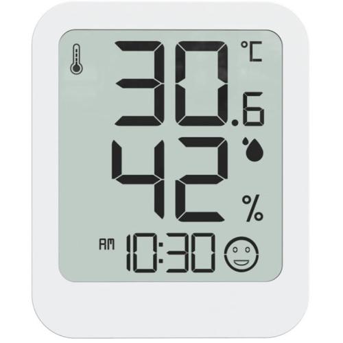 Ψηφιακό Θερμόμετρο / Υγρασιόμετρο Εσωτερικού Χώρου Life Contempo - Λευκό