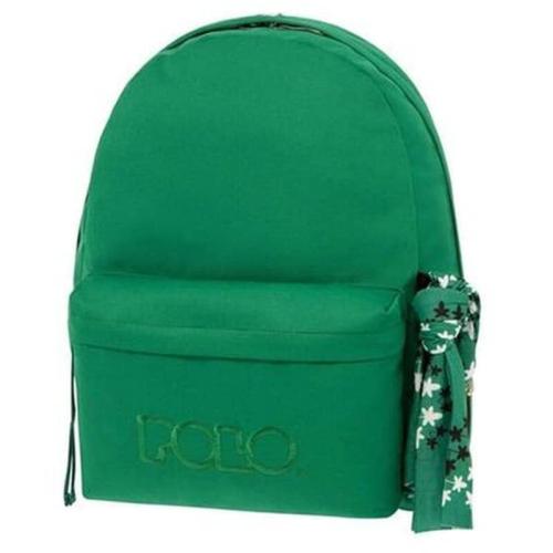 Τσάντα Πλάτης Polo Original Scarf Γυμνασίου - Λυκείου σε Πράσινο χρώμα