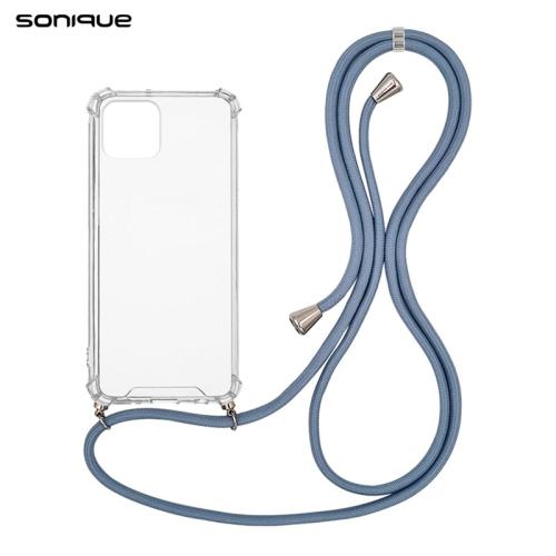 Θήκη Apple iPhone 11 Pro - Sonique Armor Clear - Μπλε Γκρι