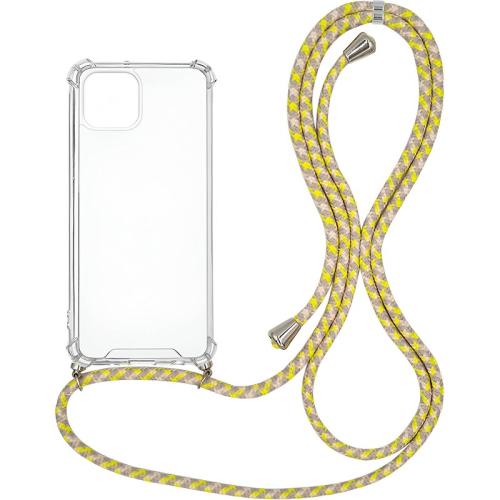 Θήκη Apple iPhone 13 Mini - Sonique Armor Clear - Rainbow Κίτρινο