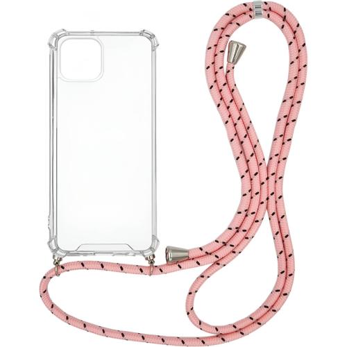 Θήκη Apple iPhone 13 Mini - Sonique Armor Clear - Rainbow Ροζ