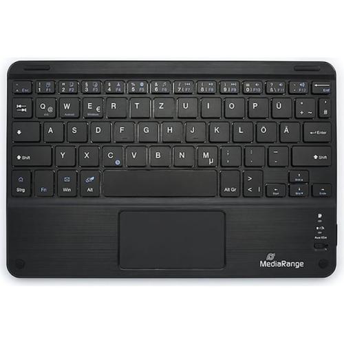 Mediarange Compact-sized Bluetooth Keyboard 78 Ultraflat Keys/touchpad (mros130-gr)