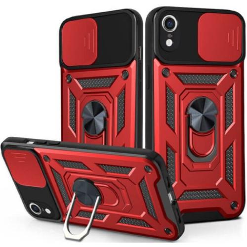 Θήκη Apple iPhone XR - Bodycell Armor Slide - Κόκκινο