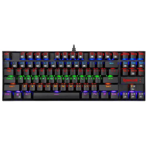 Gaming Πληκτρολόγιο Redragon Kumara K552 Ενσύρματο Μηχανικό RGB - Black