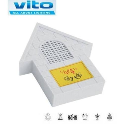 Κουδούνι 230v Ηλεκτρονικό Με Ήχο Πουλιού Dbell-2 Vito