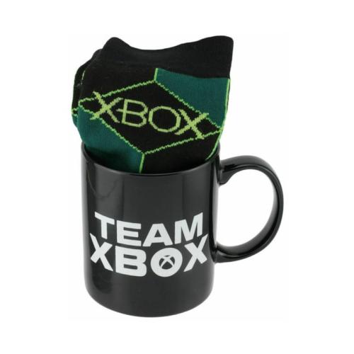 Κούπα Κεραμική PALADONE Team Xbox με κάλτσες 300 ml Μαύρο