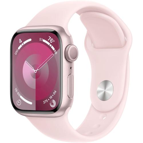 Apple Watch Series 9 Aluminium Pink GPS 41mm - Pink Medium/Large